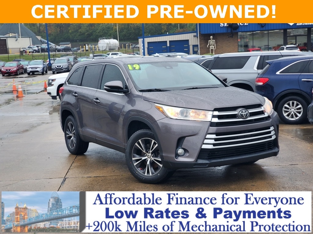 Certified 2019 Toyota Highlander LE Plus SUV