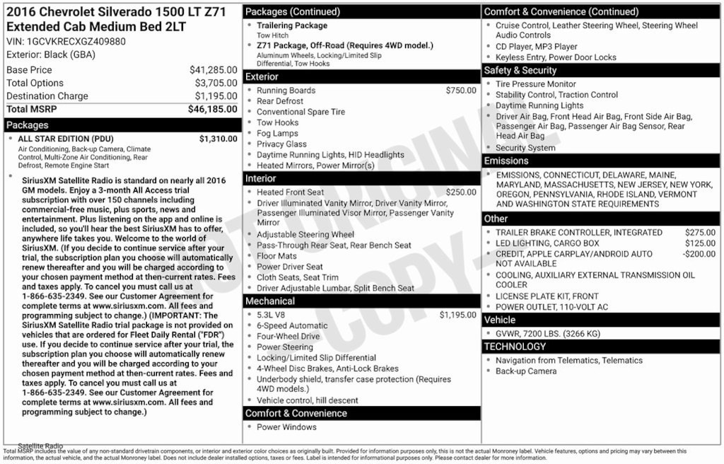 Used 2016 Chevrolet Silverado 1500 LT Truck