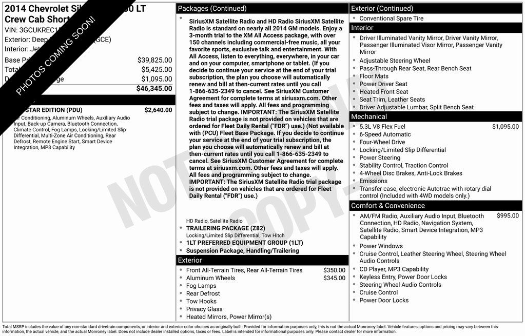 2014 Chevrolet Silverado 1500 LT's photo