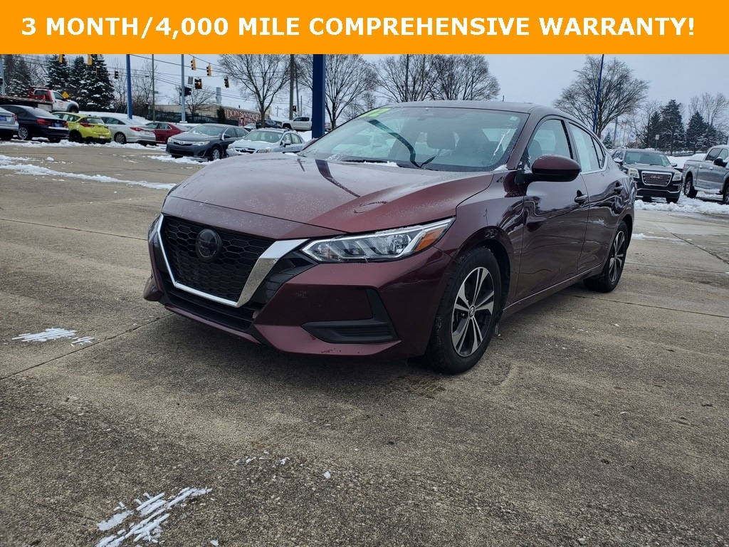 Certified 2022 Nissan Sentra SV Sedan