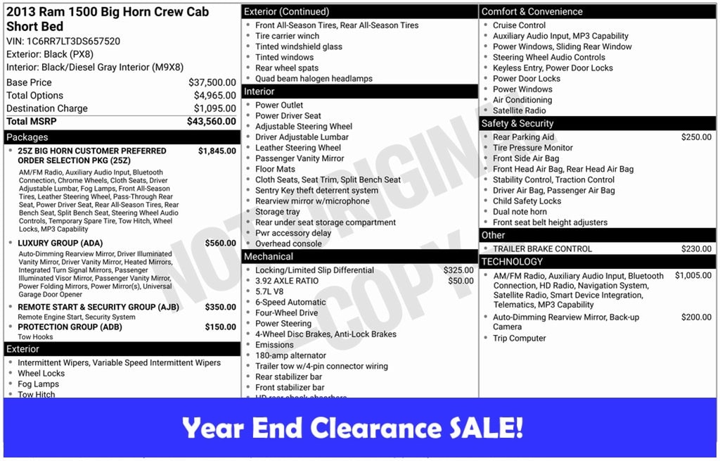 2013 RAM Ram 1500 Pickup SLT's photo