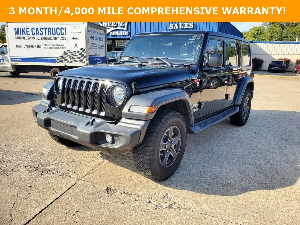 Certified 2018 Jeep Wrangler Unlimited Sport S SUV