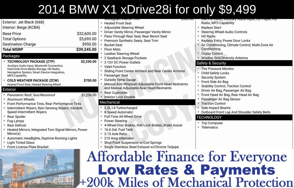 2014 BMW X1 28i's photo