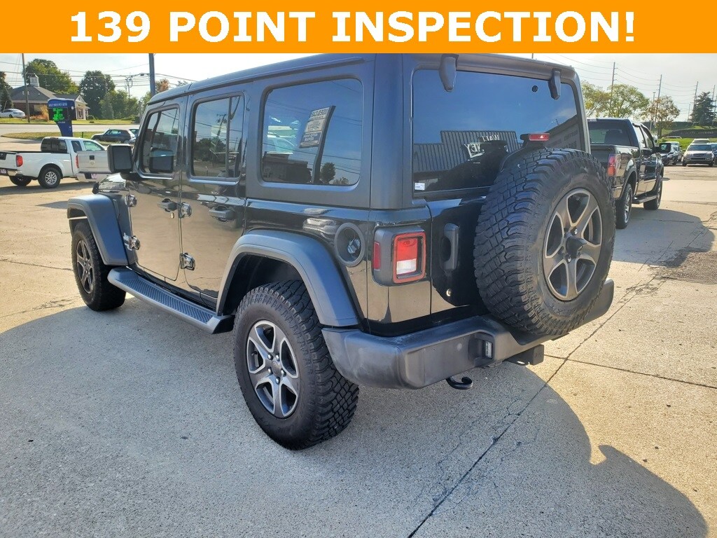 Certified 2018 Jeep Wrangler Unlimited Sport S SUV