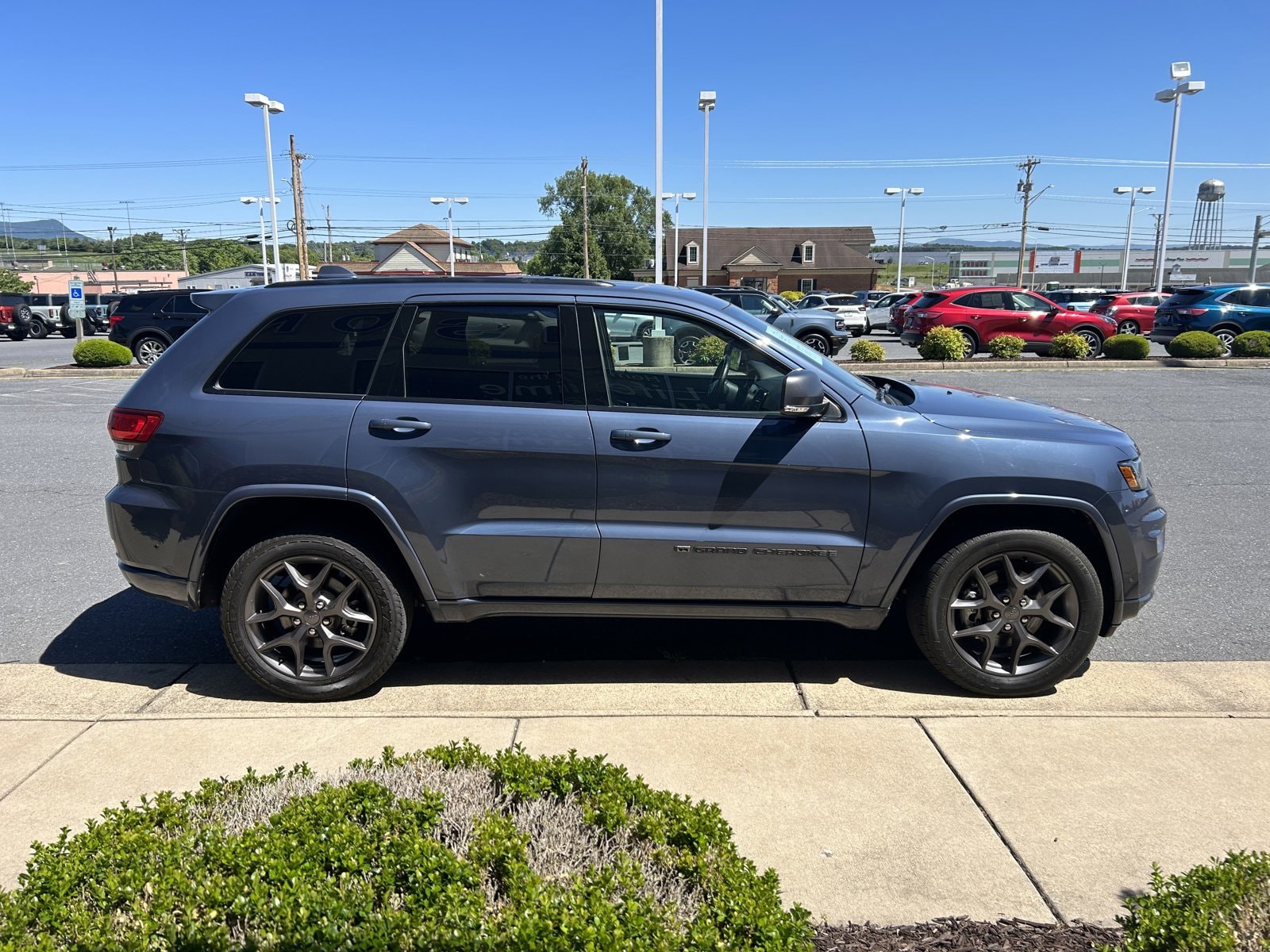 Used 2021 Jeep Grand Cherokee 80th Edition with VIN 1C4RJFBG1MC586679 for sale in Harrisonburg, VA