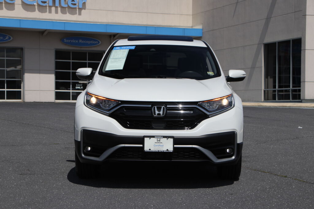 Certified 2021 Honda CR-V EX with VIN 2HKRW2H54MH645079 for sale in Harrisonburg, VA