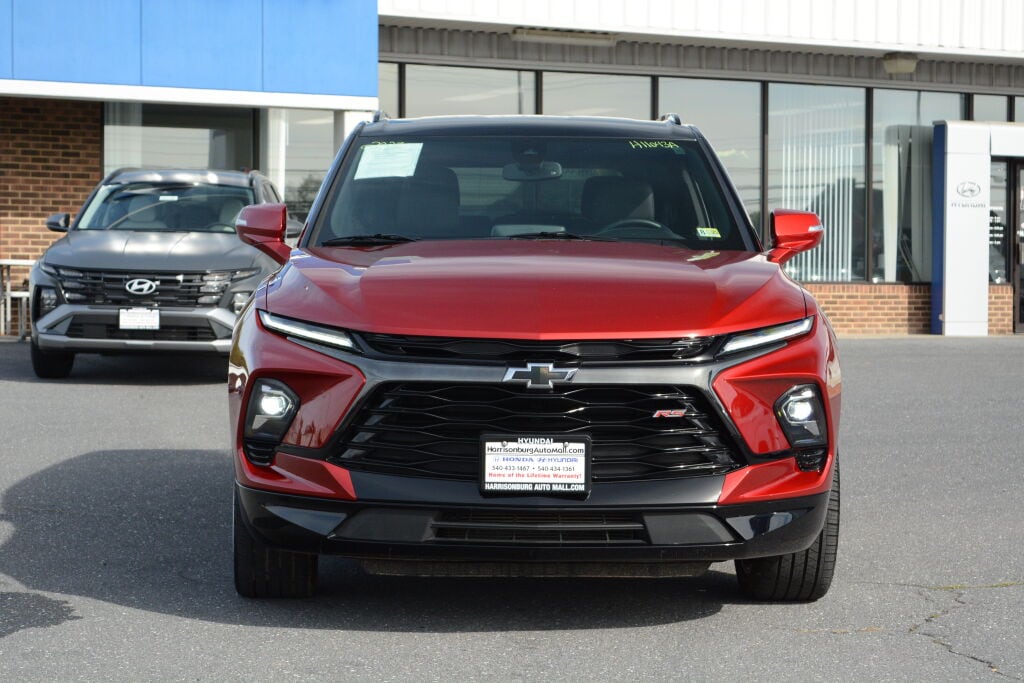 Used 2023 Chevrolet Blazer RS with VIN 3GNKBKRS7PS171678 for sale in Harrisonburg, VA