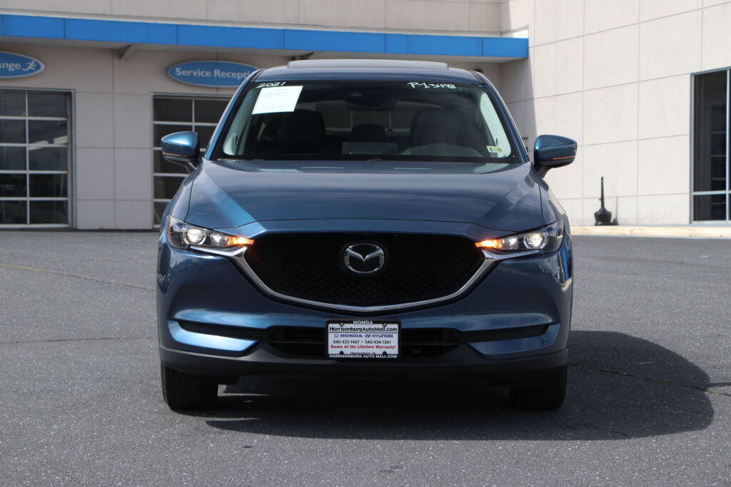 Used 2021 Mazda CX-5 Touring with VIN JM3KFBCM7M0479175 for sale in Harrisonburg, VA