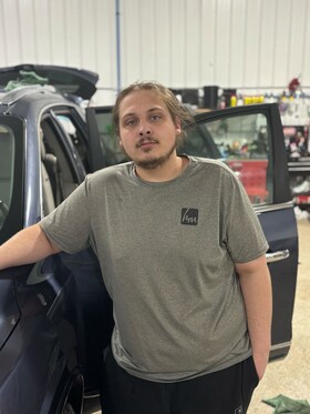 Staff member Hunter Schultz from ID_3292e7