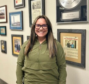 Staff member Megan Johnson from 6848074fd66a