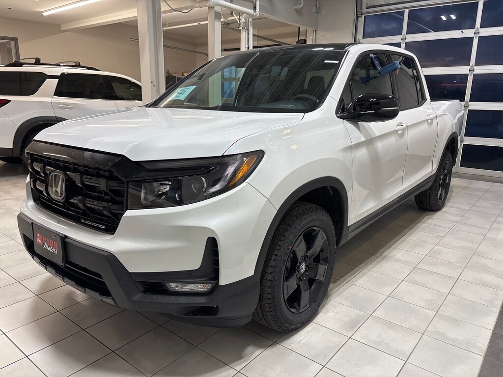New 2026 Honda Ridgeline Black Edition Two-Tone Truck Crew Cab