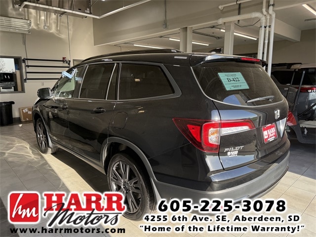 Used 2022 Honda Pilot Sport with VIN 5FNYF6H37NB043827 for sale in Aberdeen, SD