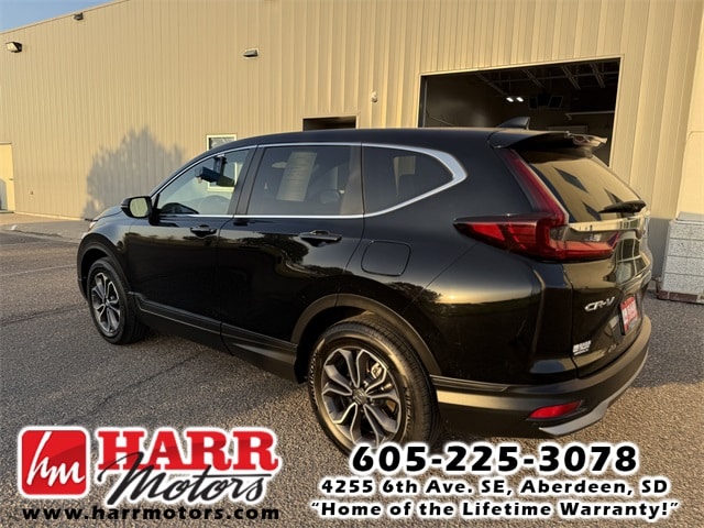 Used 2021 Honda CR-V EX-L with VIN 2HKRW2H84MH685074 for sale in Aberdeen, SD