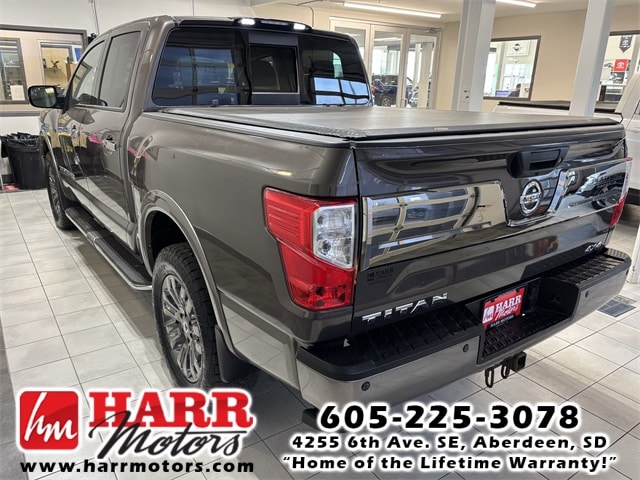Used 2019 Nissan Titan Platinum Reserve with VIN 1N6AA1E50KN502411 for sale in Aberdeen, SD