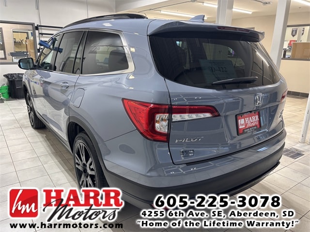 Used 2022 Honda Pilot SE with VIN 5FNYF6H2XNB065358 for sale in Aberdeen, SD