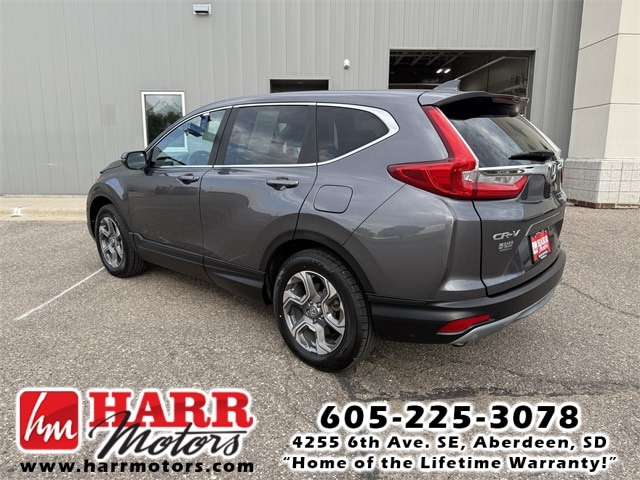 Used 2017 Honda CR-V EX-L with VIN 2HKRW2H88HH653279 for sale in Aberdeen, SD