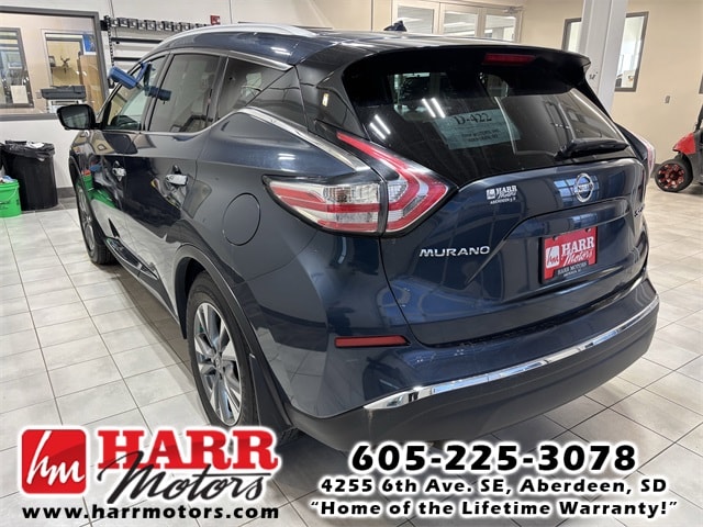 Used 2016 Nissan Murano SL with VIN 5N1AZ2MH3GN106148 for sale in Aberdeen, SD