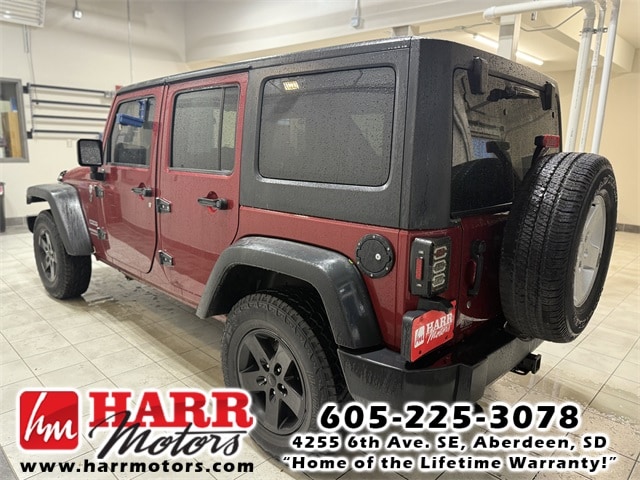 Used 2011 Jeep Wrangler Unlimited Sport with VIN 1J4BA3H15BL586467 for sale in Aberdeen, SD