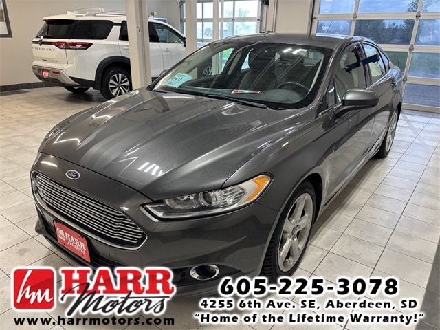 Used 2016 Ford Fusion S with VIN 3FA6P0G74GR328644 for sale in Aberdeen, SD