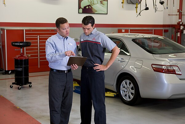 Friendly Toyota Service Technician