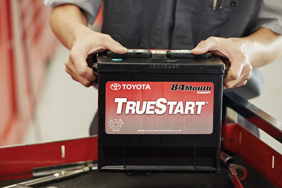  Toyota TrueStart car battery
