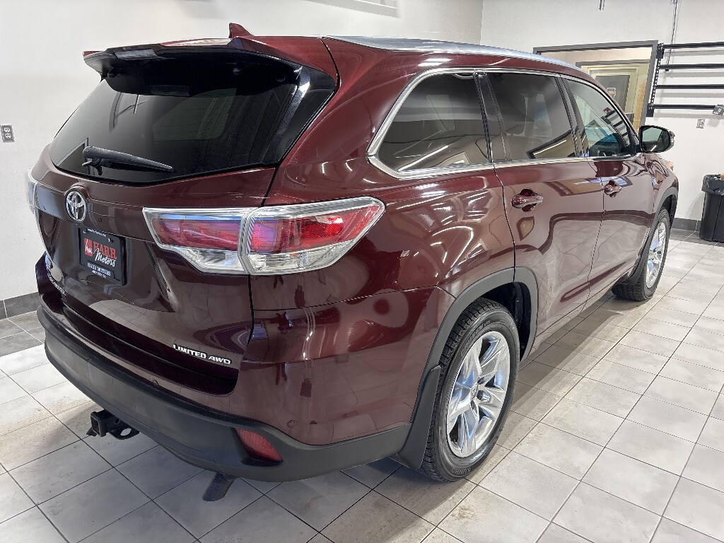 Used 2015 Toyota Highlander Limited Sport Utility