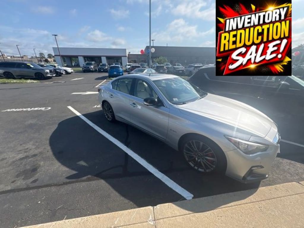 Used 2020 INFINITI Q50 Red Sport 400 Sedan
