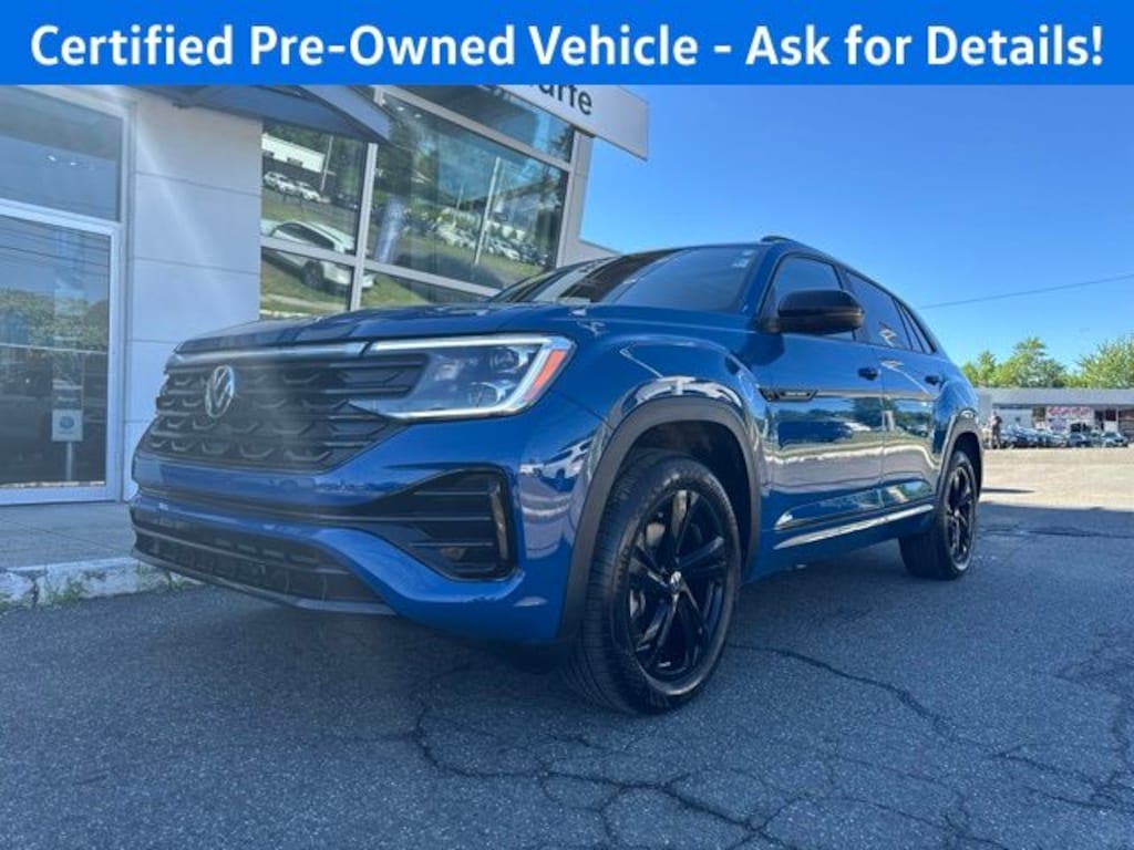 Used 2025 Volkswagen Atlas Cross Sport 2.0T SEL R-Line Black SUV