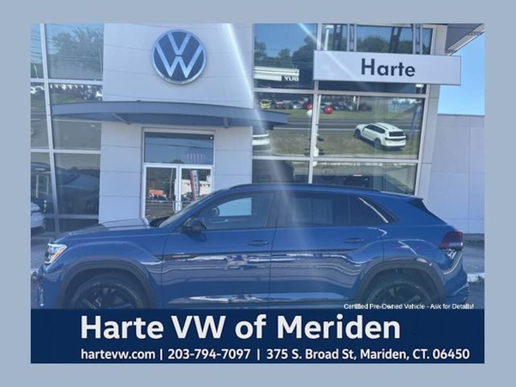 Used 2025 Volkswagen Atlas Cross Sport 2.0T SEL R-Line Black SUV