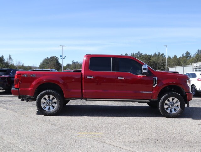 Used 2021 Ford F-250 Super Duty Platinum with VIN 1FT7W2BT8MED36326 for sale in Roscommon, MI