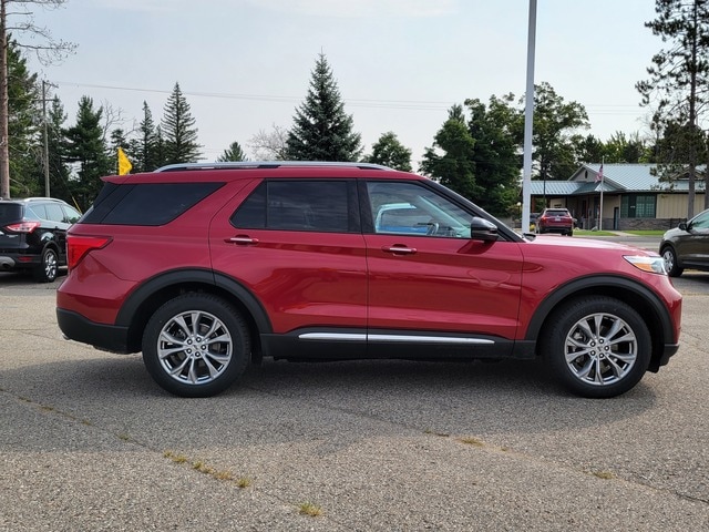 Used 2021 Ford Explorer Limited with VIN 1FMSK8FH4MGC22435 for sale in Roscommon, MI