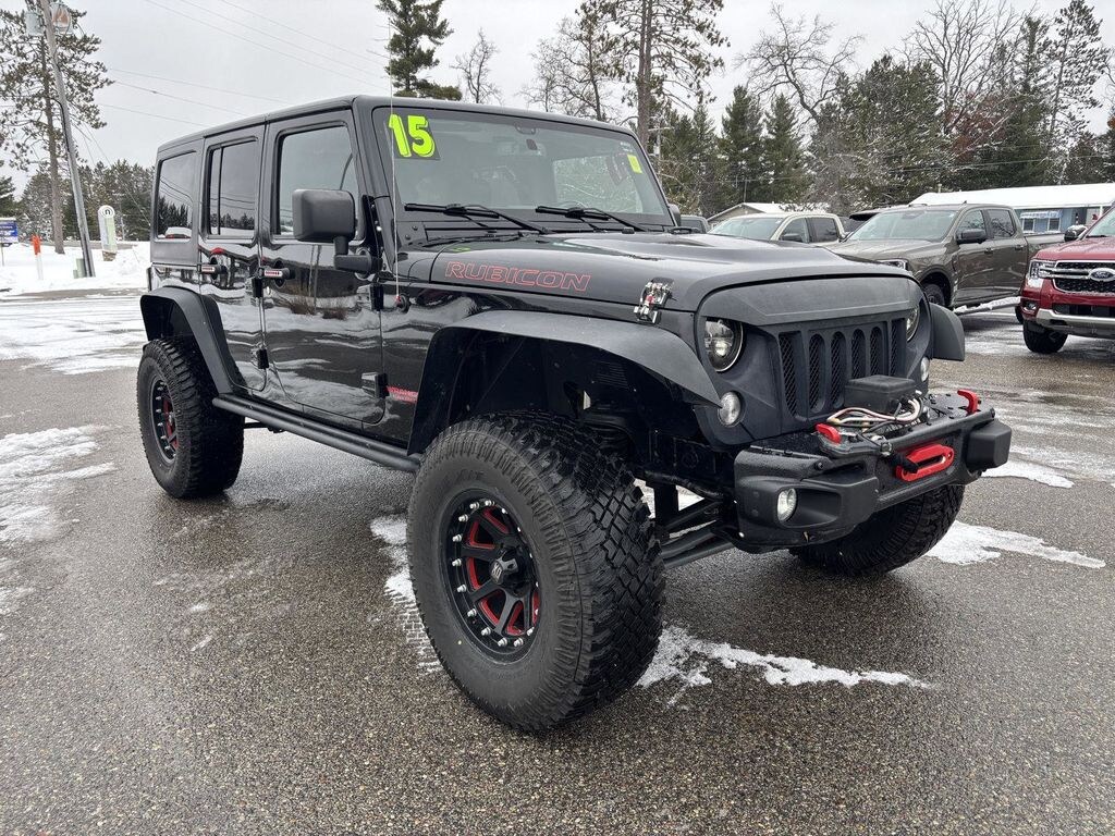 Used 2015 Jeep Wrangler Unlimited Rubicon SUV