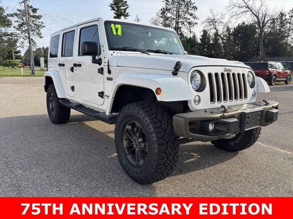 Used 2017 Jeep Wrangler Unlimited Sahara SUV