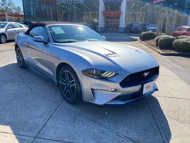 Used 2020 Ford Mustang EcoBoost Premium with VIN 1FATP8UH9L5126040 for sale in Hartsville, SC