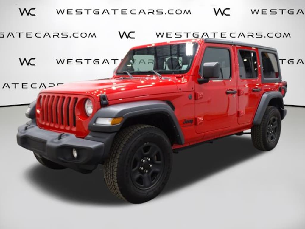 Used 2023 Jeep Wrangler 4-DOOR SPORT 4X4 SUV