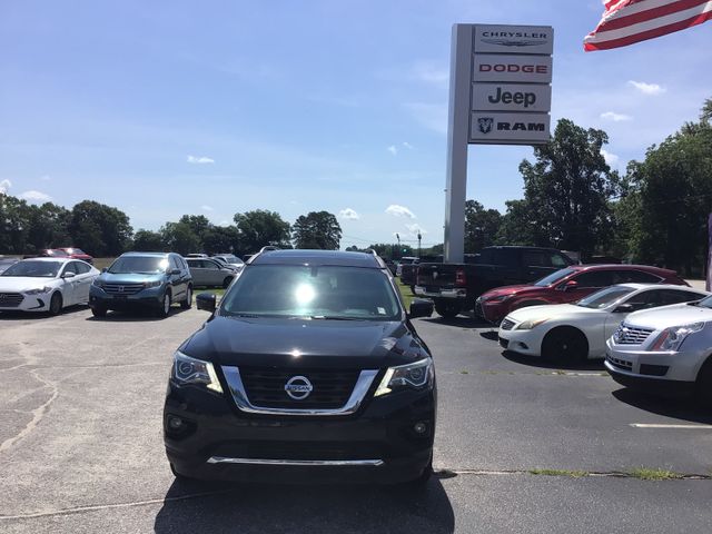 Certified 2018 Nissan Pathfinder Platinum with VIN 5N1DR2MM9JC607249 for sale in Hartsville, SC