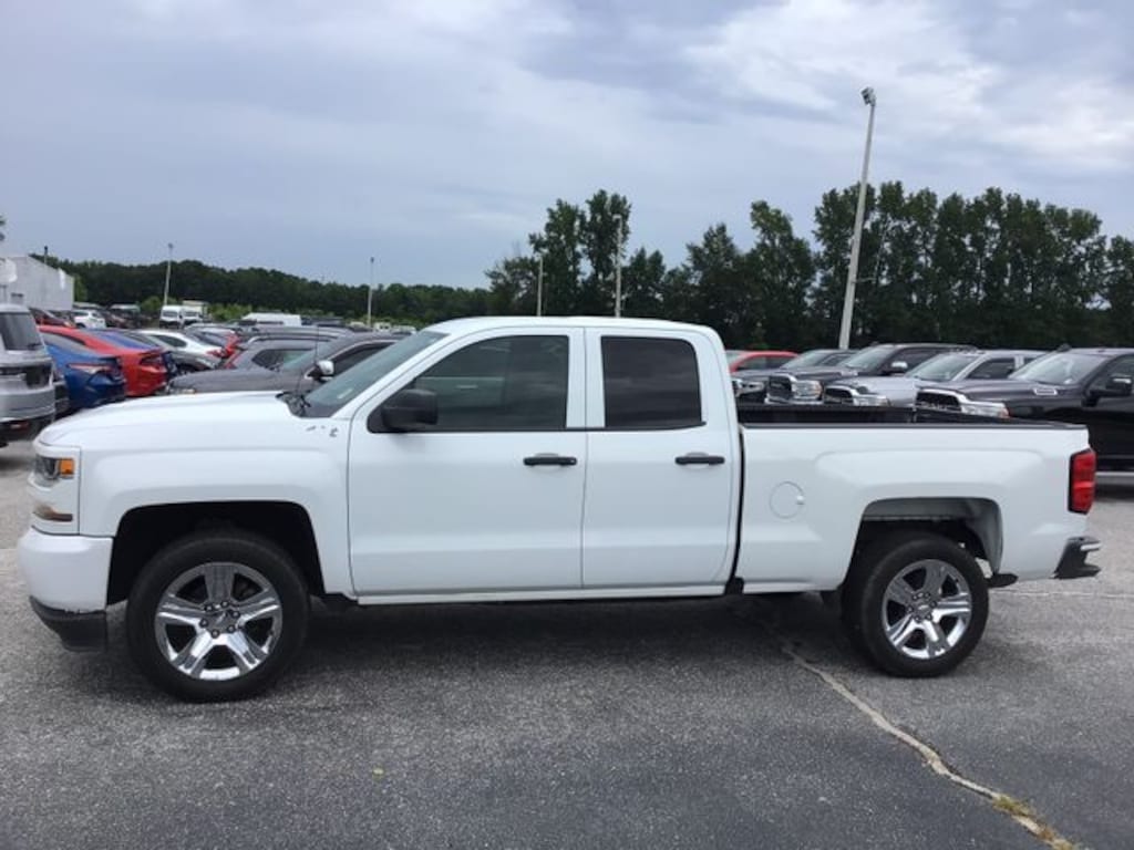 Used 2018 Chevrolet Silverado 1500 Silverado Custom Truck Double Cab