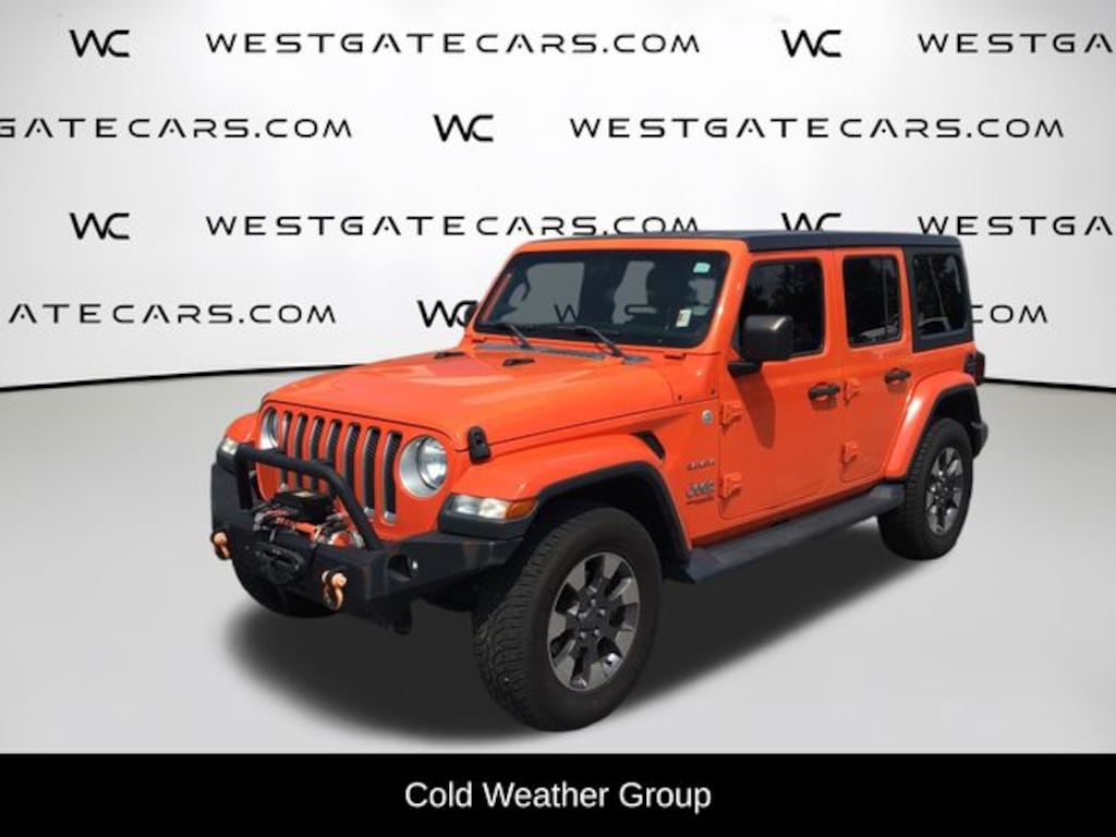 Used 2018 Jeep Wrangler Unlimited Sahara 4x4 SUV