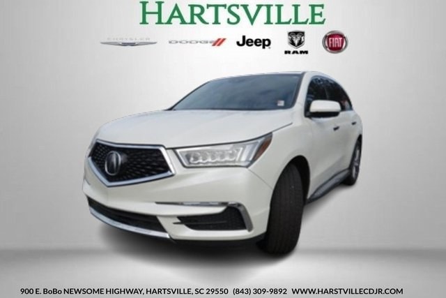 Certified 2017 Acura MDX Technology & Entertainment Package with VIN 5FRYD3H7XHB009617 for sale in Hartsville, SC