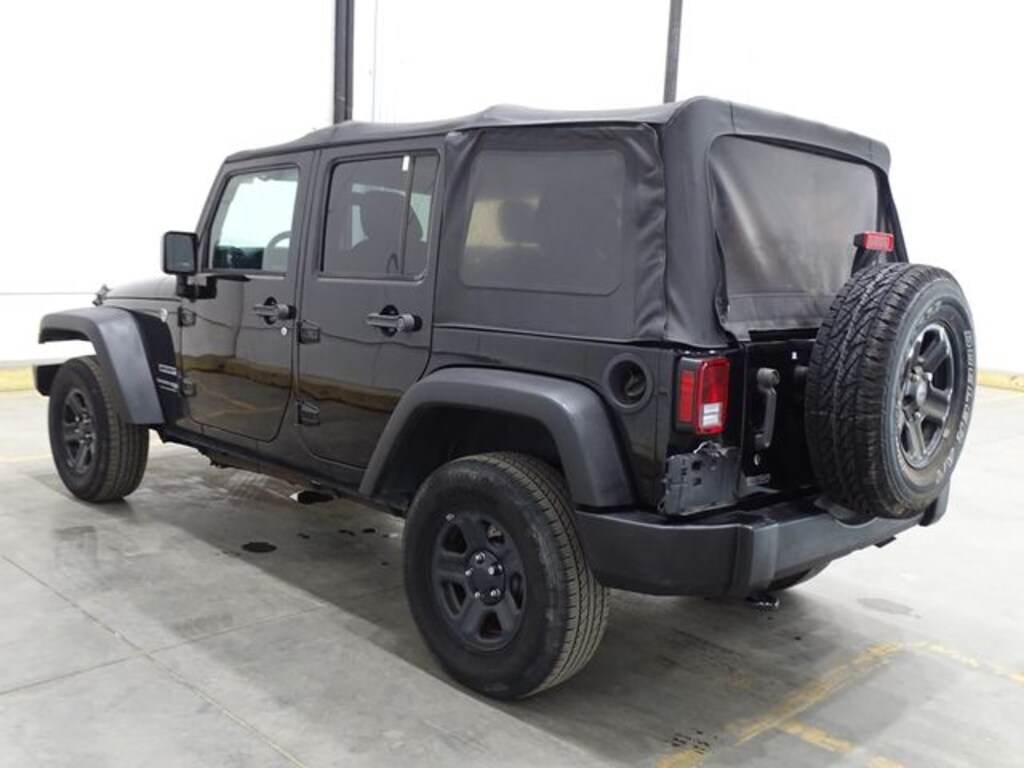 Used 2018 Jeep Wrangler JK Unlimited Sport 4x4 SUV