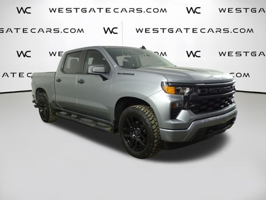 Used 2024 Chevrolet Silverado 1500 Custom Truck Crew Cab
