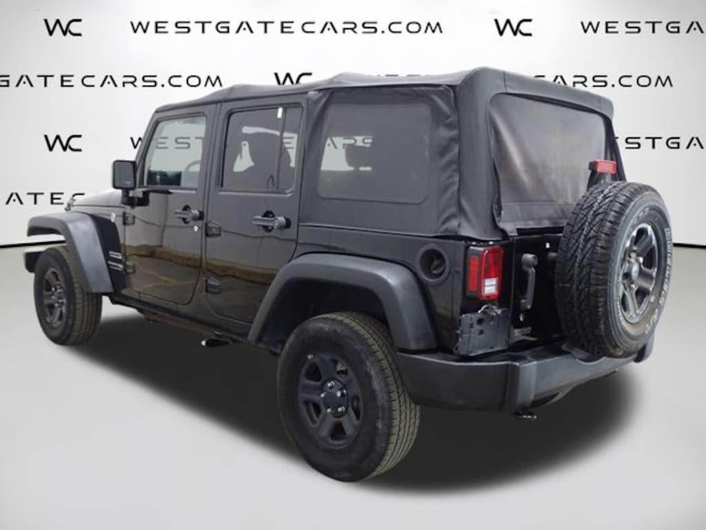 Used 2018 Jeep Wrangler JK Unlimited Sport 4x4 SUV