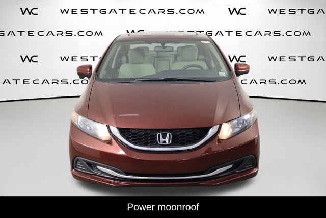 Used 2014 Honda Civic EX with VIN 19XFB2F89EE058779 for sale in Hartsville, SC