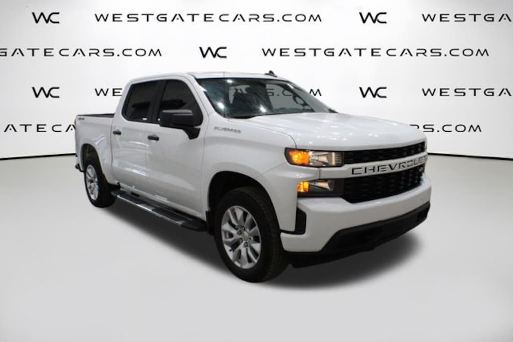 Used 2021 Chevrolet Silverado 1500 Custom Truck Crew Cab
