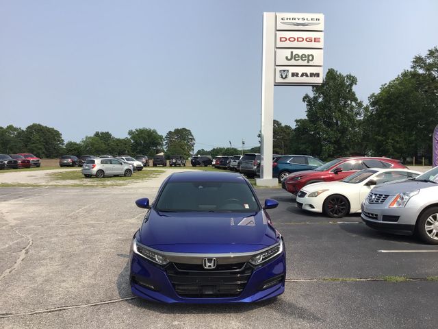 Used 2018 Honda Accord Sport with VIN 1HGCV1F34JA245161 for sale in Hartsville, SC