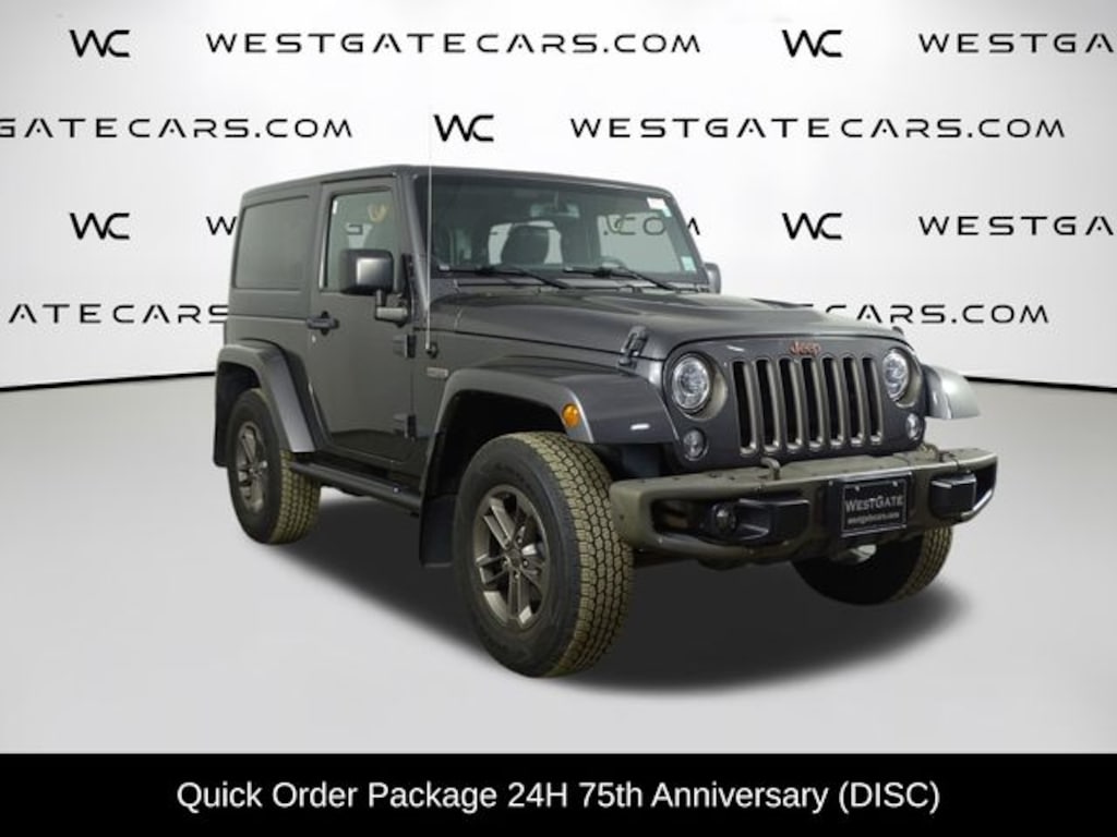 Used 2017 Jeep Wrangler JK Sahara 4x4 SUV