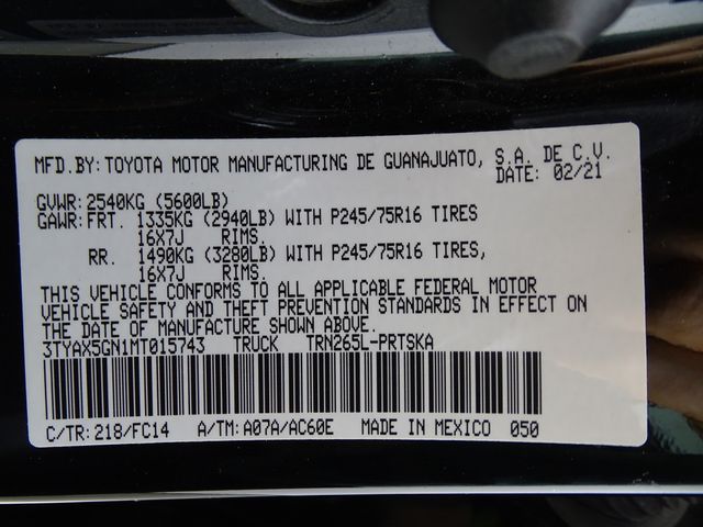 2021 Toyota Tacoma SR5 - Photo 19
