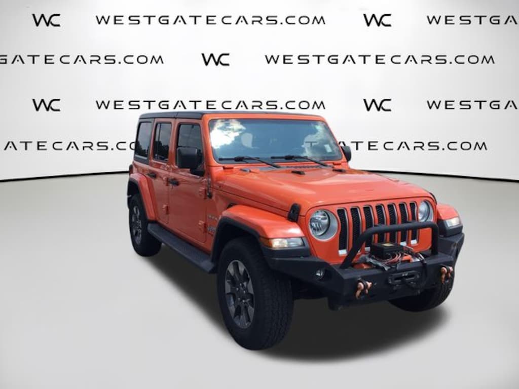 Used 2018 Jeep Wrangler Unlimited Sahara 4x4 SUV