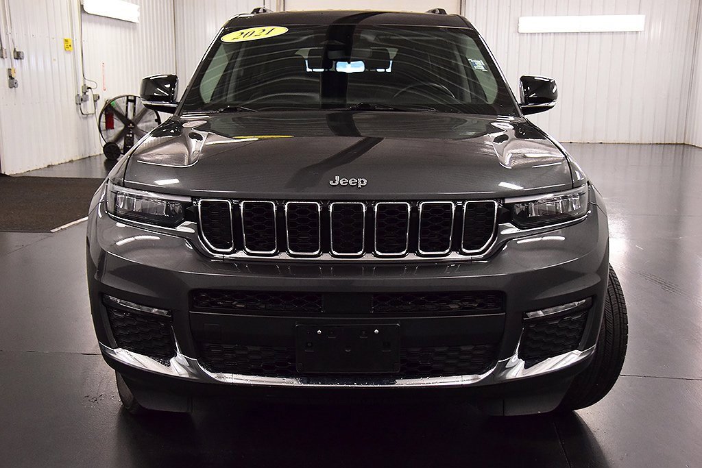 Used 2021 Jeep Grand Cherokee L Limited with VIN 1C4RJKBG1M8196029 for sale in Medina, NY