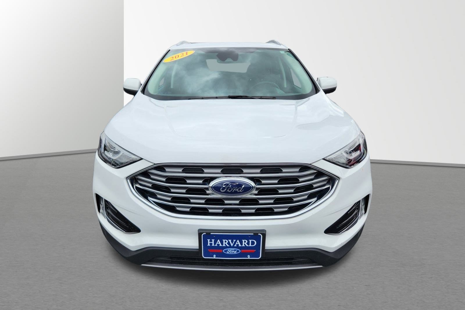 Used 2021 Ford Edge SEL with VIN 2FMPK4J90MBA08838 for sale in Harvard, IL